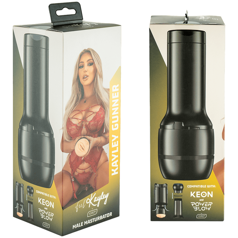 Masturbateur interactif Kiiroo Kayley Gunner noir - Écosystème interactif Kiiroo 1 - MANJOY