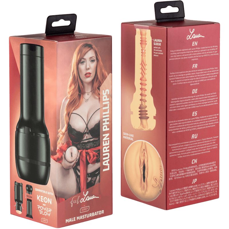 Masturbateur interactif Kiiroo Lauren Phillips luxe - Écosystème interactif Kiiroo 4 - MANJOY