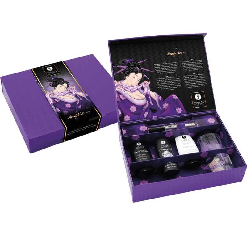 Coffret cadeaux luxe Shunga Mastery performance - Mise en situation Dark Luxury 5 - MANJOY