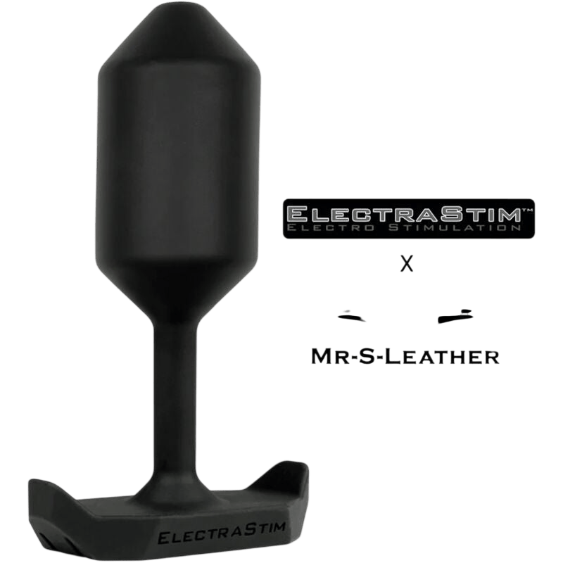 Plug anal conducteur Electrastim Mr S Leather noir - Mise en situation Dark Luxury 5 - MANJOY