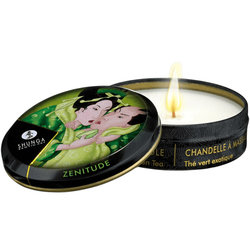 Coffret cadeau érotique bio Shunga Edo Garden - Mise en situation Dark Luxury 4 - MANJOY