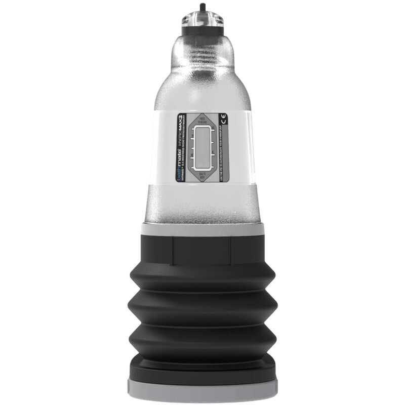 Hydropompe transparente Bathmate Hydromax 3 Clear pour la performance masculine - MANJOY