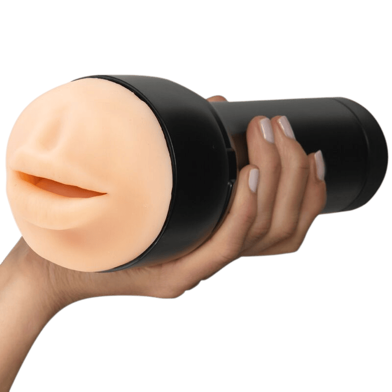 Masturbateur buccal réaliste Kiiroo noir luxe - Écosystème interactif Kiiroo 2 - MANJOY