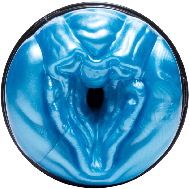Masturbateur Fleshlight Alien Freak bleu noir luxe - Mise en situation Dark Luxury 4 - MANJOY