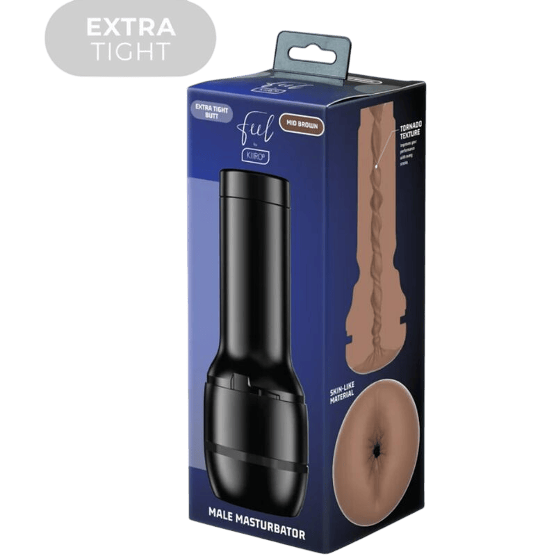 Masturbateur réaliste brun Kiiroo Feel Stroker tight - Écosystème interactif Kiiroo 3 - MANJOY