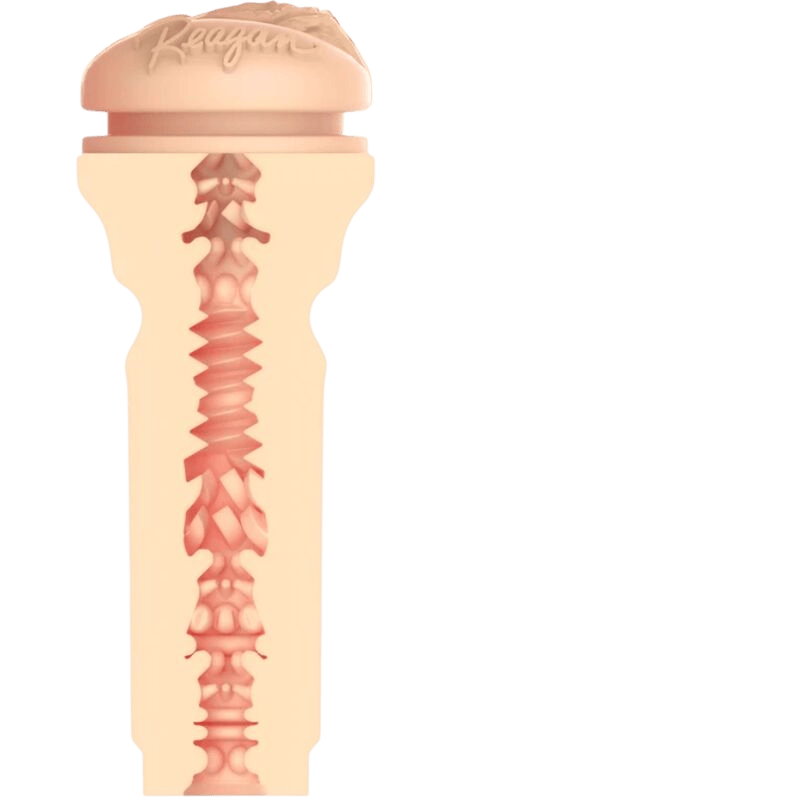 Masturbateur réaliste Kiiroo Reagan Foxx noir - Écosystème interactif Kiiroo 2 - MANJOY