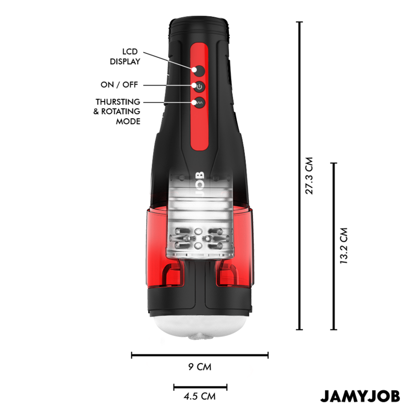 JAMYJOB Cyclone — masturbateur automatique, vue 7