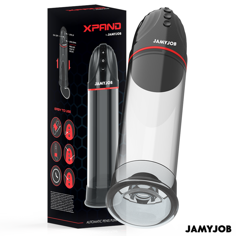 Jamyjob Xpand — pompe à érection automatique, vue 2