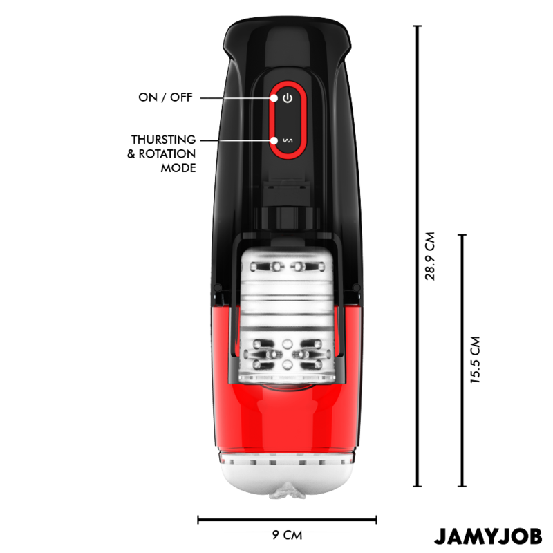 JAMYJOB Storm — masturbateur automatique, vue 2