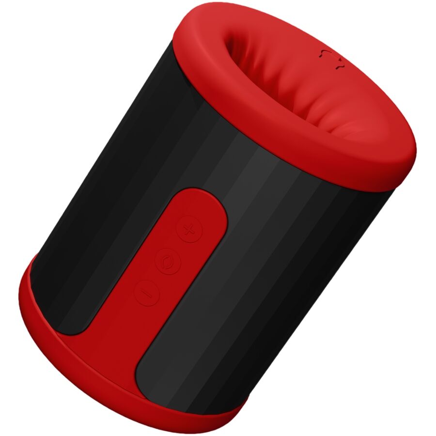 LELO | F2S Double Sonic Teal Rouge | Masturbateur Ouvert