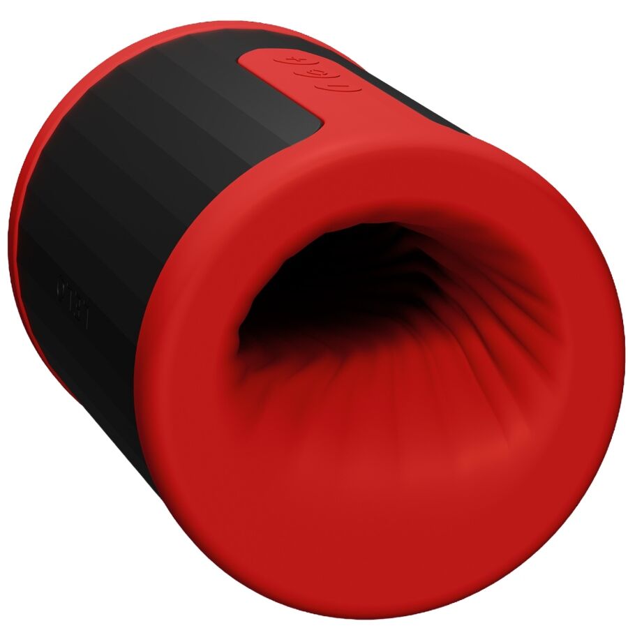 LELO F2S masturbateur ouvert aux deux extremites rouge