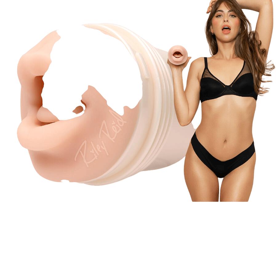 Masturbateur Fleshlight Riley Reid bouche Insomnia - Vue principale - MANJOY