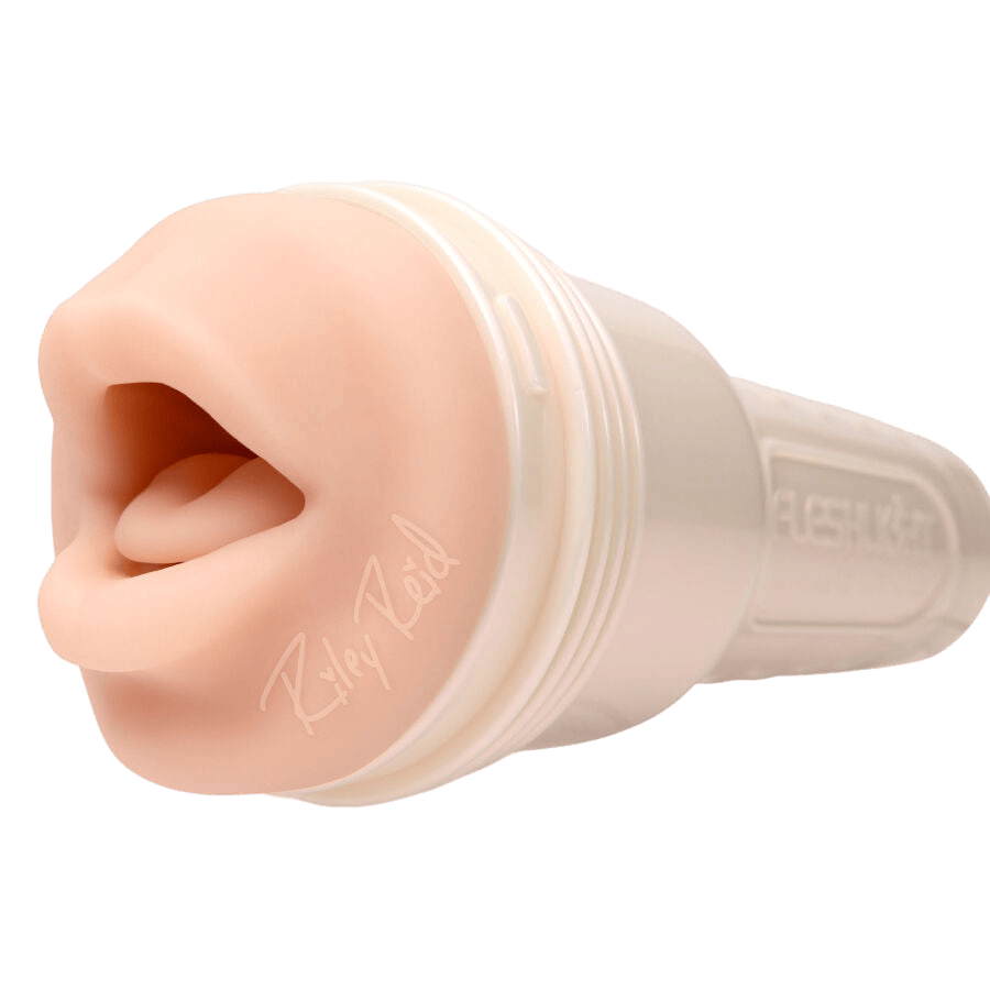 Masturbateur Fleshlight Riley Reid bouche Insomnia - Détail de la texture et de l'ingénierie - MANJOY