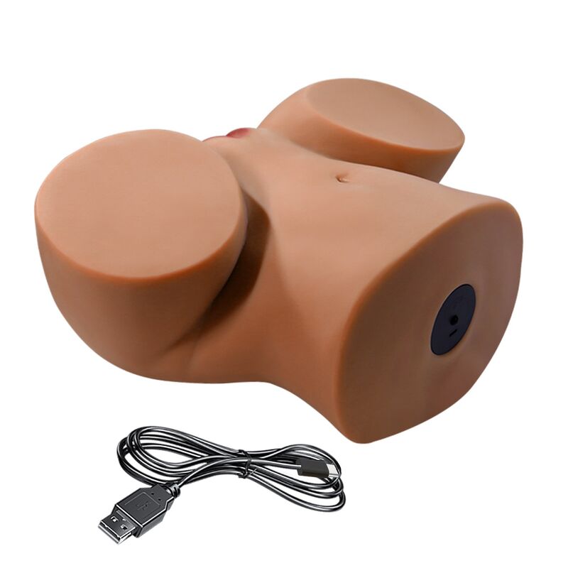 Crazy Bull | Torse Double Entrée Vibration & Succion, 9 kg