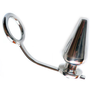 Metal Hard | Anneau & Plug Acier 45×50 | L'Étreinte du Pouvoir