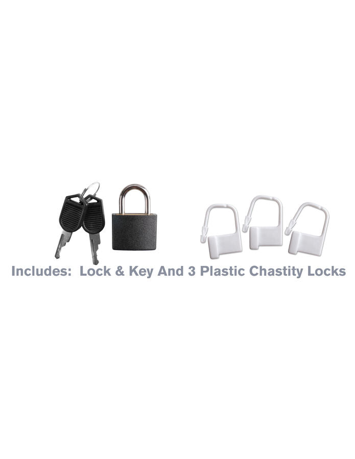 Fantasy C-Ringz Extreme Silicone Cock Blocker — anneau-cage en silicone, vue 3