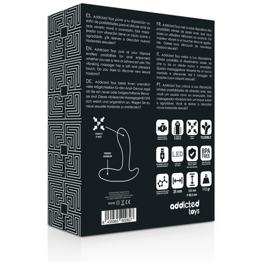 Addicted Toys | Masseur Prostatique Vibrant | Le Point G Masculin