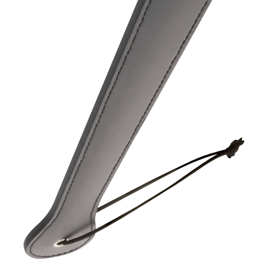 Pale longue impact cuir noir Darkness luxe - Mise en situation premium 2 - MANJOY