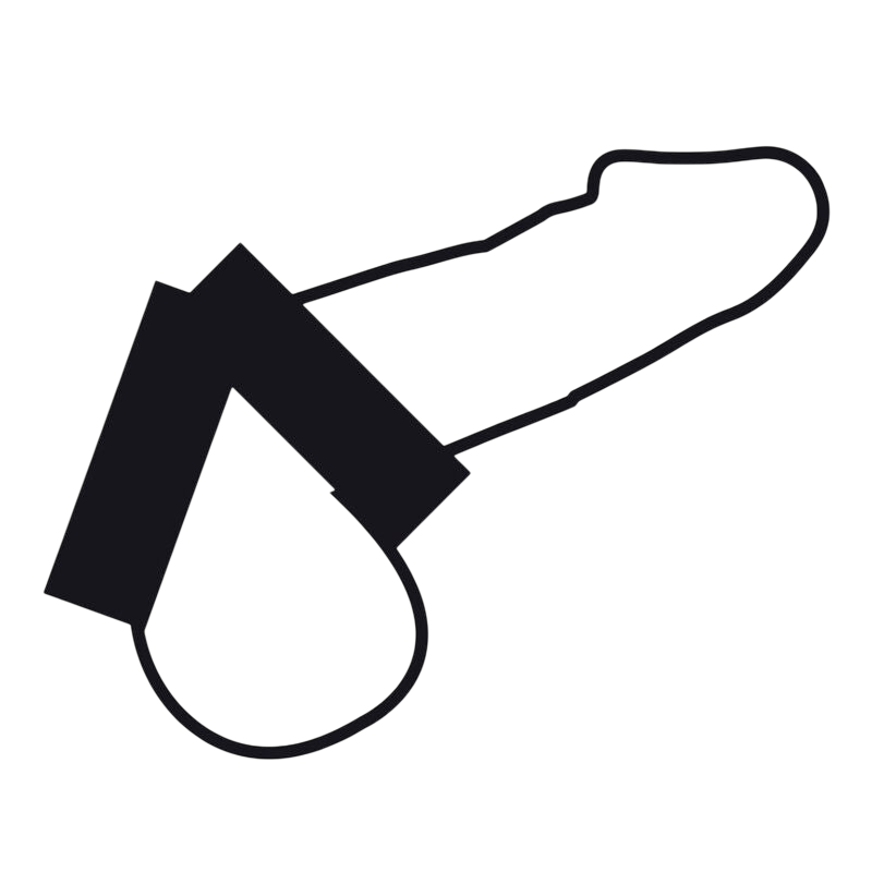 Anneaux péniens duo flexible noir Darkness - Détail texture - MANJOY