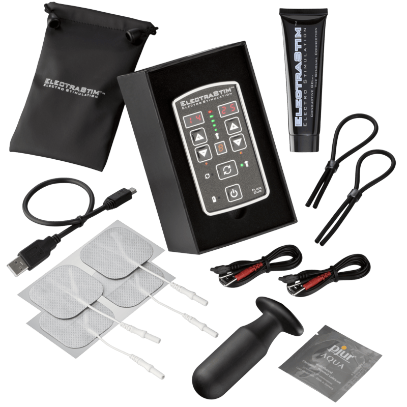 Electrastim Flick Duo Multi-Pack coffret de luxe - Vue principale - MANJOY