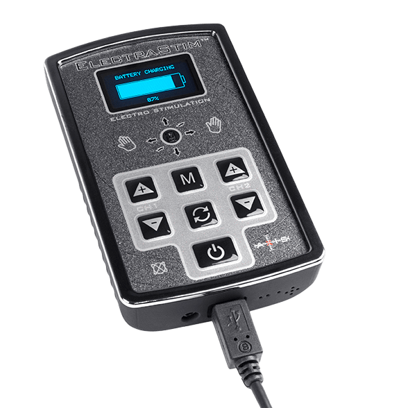 Stimulateur électrostimulation Electrastim AXIS noir luxe - Mise en situation Dark Luxury 4 - MANJOY