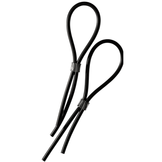 Boucles péniennes conductrices Electrastim noir - Détail de l'ingénierie et des matières - MANJOY