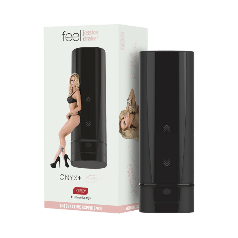 Masturbateur interactif Kiiroo Onyx Jessica Drake - Mise en situation Dark Luxury 5 - MANJOY