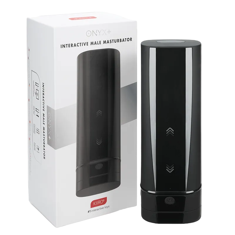 KIIROO Masturbateur KIIROO - MASTURBATEUR TÉLÉDILDONIQUE ONYX+ AVEC TEXTURE DE PEAU Bien-etre masculin premium Manjoy