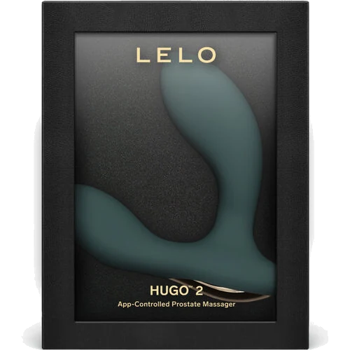 Boîte du LELO Hugo 2, masseur prostatique piloté par application