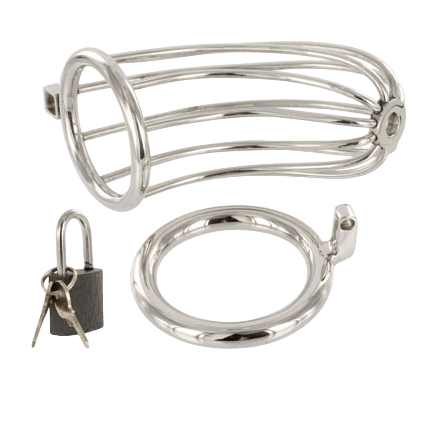 METAL HARD Metal Hard | Cage de Chasteté Bird | Le Verrou de la Virilité Bien-etre masculin premium Manjoy