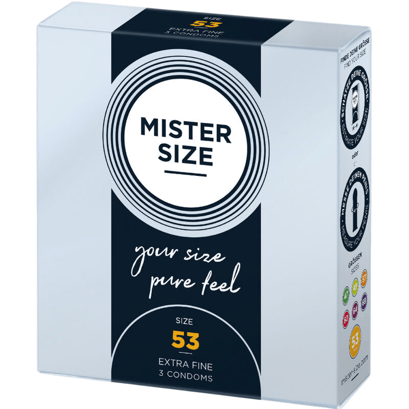 MISTER SIZE Mister Size | 53mm | L'Indispensable de Voyage 3 pcs Bien-etre masculin premium TheManjoy