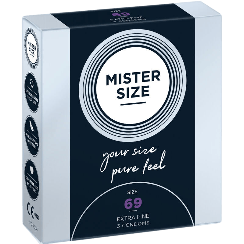 MISTER SIZE Mister Size | 69mm | L'Indispensable de Voyage XXL 3 pcs Bien-etre masculin premium TheManjoy