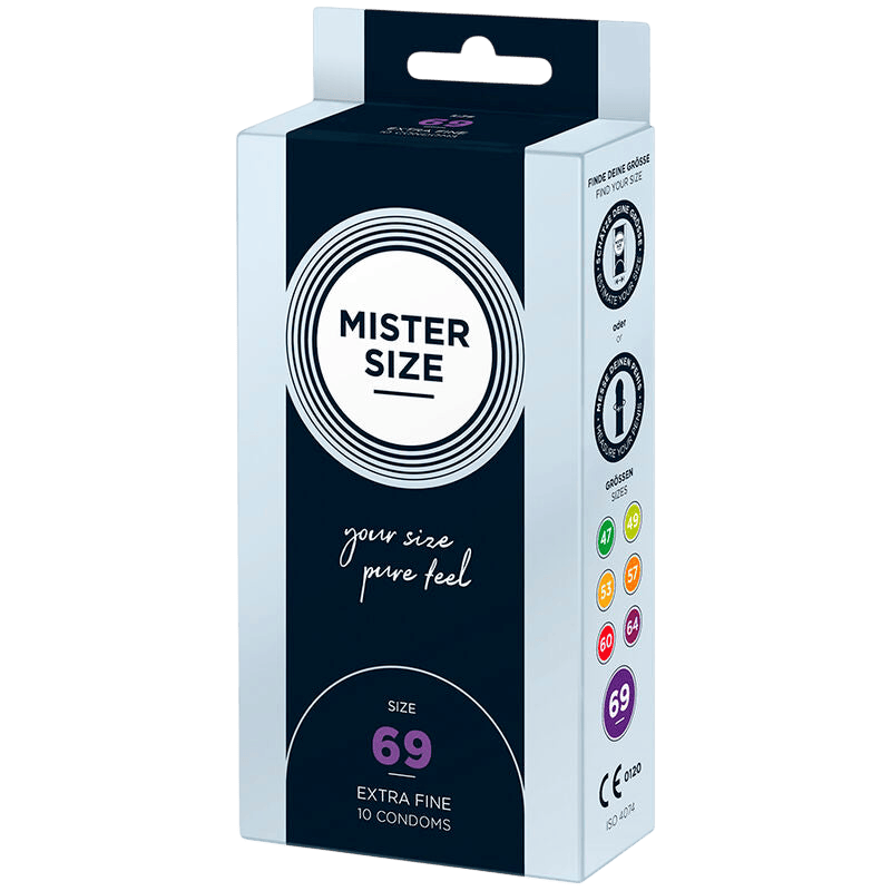 MISTER SIZE Mister Size | 69mm | Le Préservatif Sur-Mesure 10 pcs Bien-etre masculin premium TheManjoy
