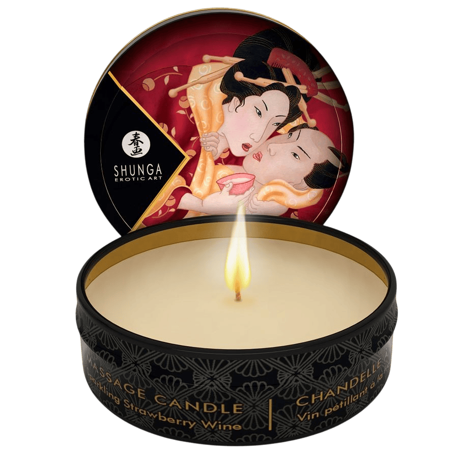 SHUNGA CANDLES Shunga | Bougie Fraise 30ml Bien-etre masculin premium Manjoy
