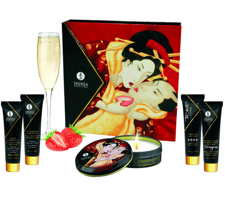 SHUNGA KITS Shunga | Geisha Fraise Bien-etre masculin premium Manjoy